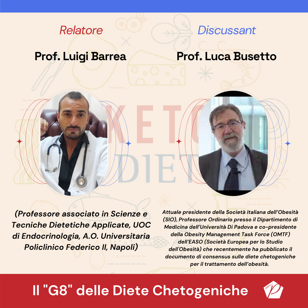 Diete Chetogeniche, un G8 a Venezia: tra gli esperti a convegno Annamaria Colao e Luigi Barrea