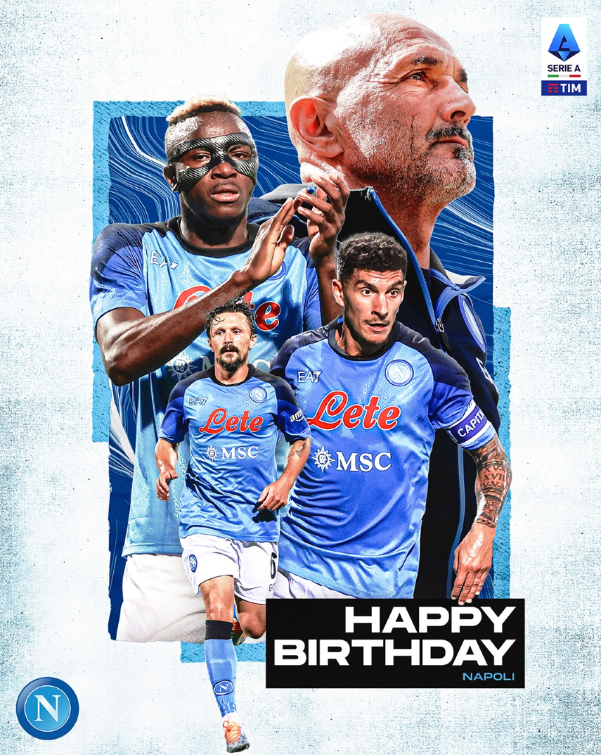 Happy birthday Napoli, sui social gli auguri al club di calcio più amato al  mondo 