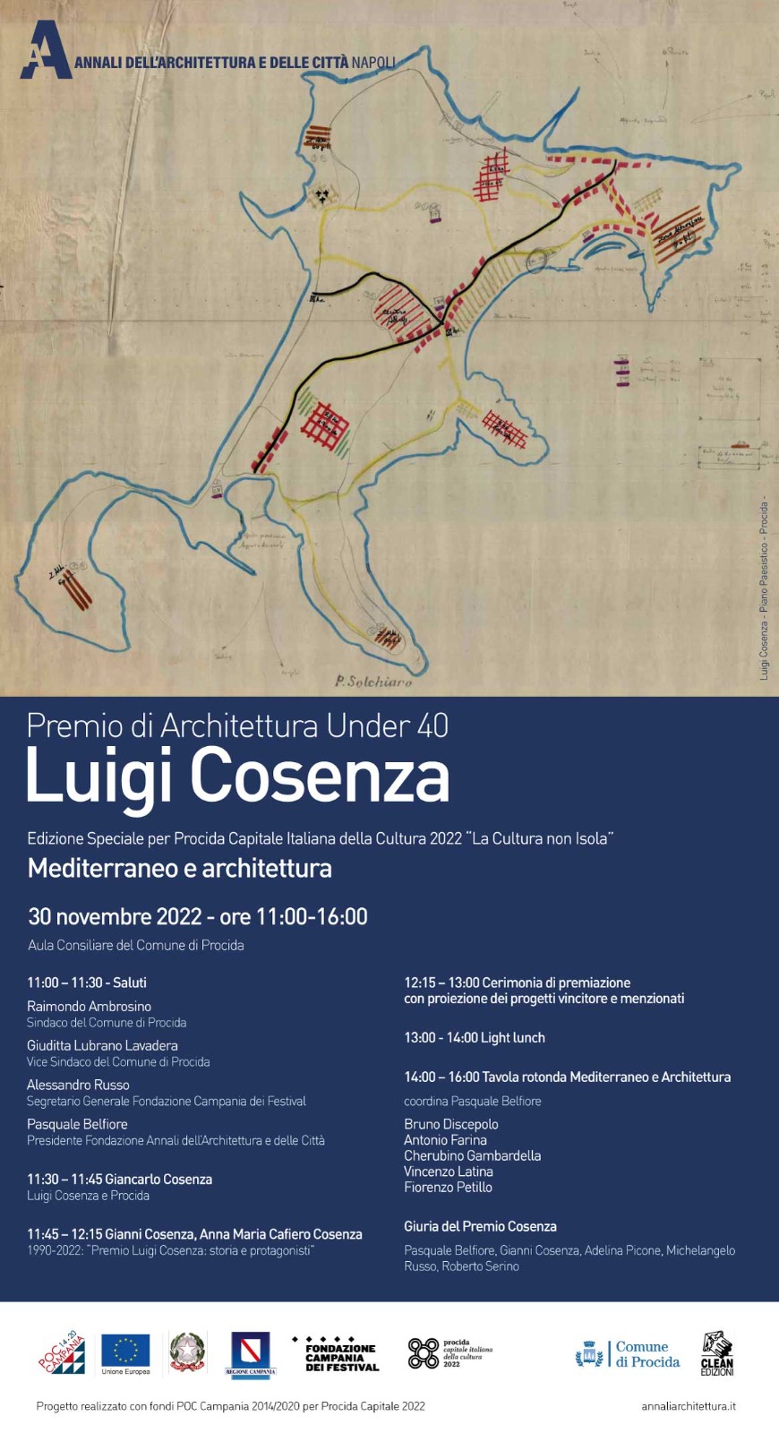 Premio di Architettura Under 40 “Luigi Cosenza”: domani a Procida la proclamazione dei vincitori